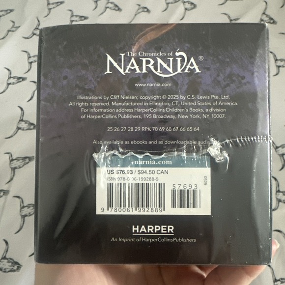 The Chronicles of Narnia Boxed Set - Paperback By C. S. Lewis - $76 MSRP NEW - Picture 4 of 5